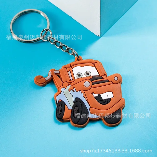 Disney Pixar Cars Lightning McQueen Mater Jackson Glass Cabochon Keychain  Bag Car Key Chain Ring Holder Charms Keychains Gift - AliExpress