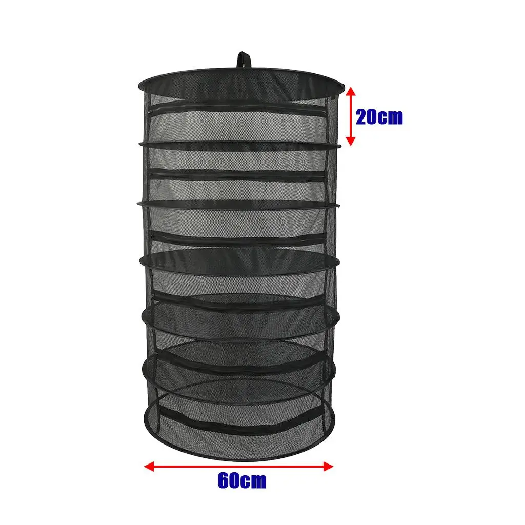 Flowers Buds Drying Rack Mesh Layer 2ftCarrying Bag