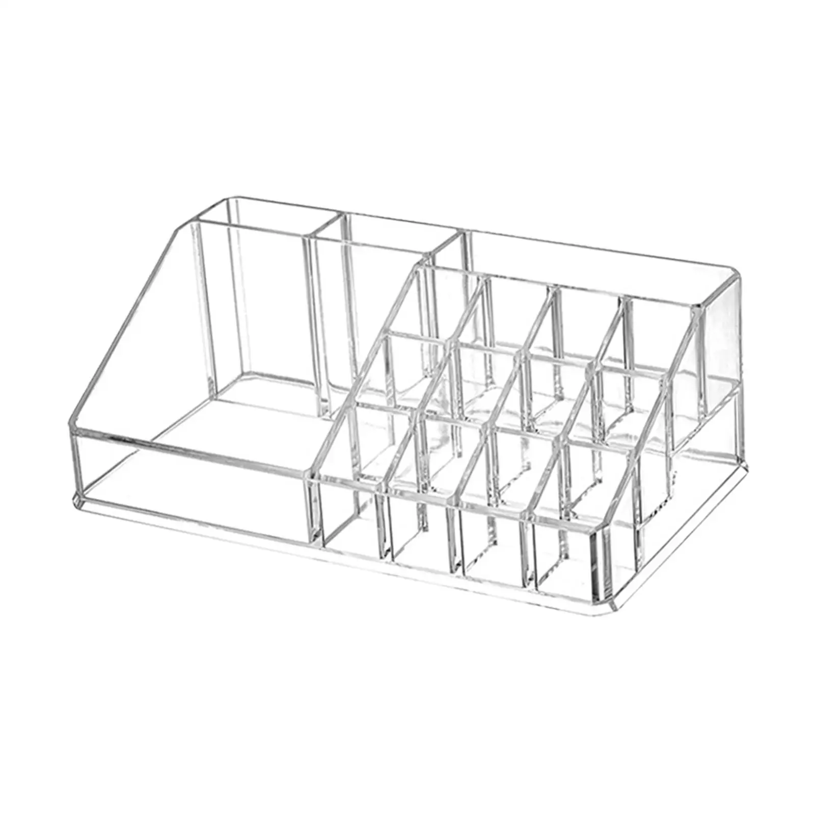 Makeup Organiser 16 Space Display Stand Transparent Cosmetic Storage Box