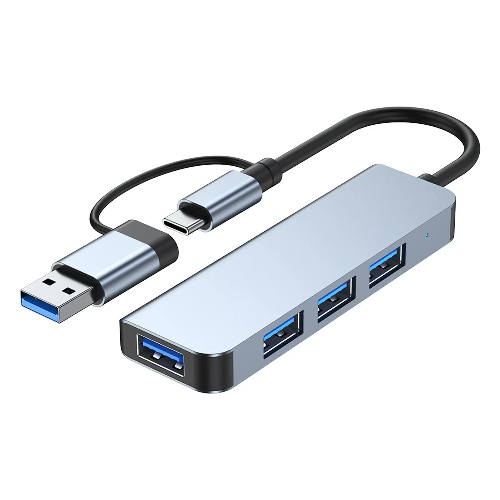 USB 3.0 Hub c Converter Expander Station Portable Multiport Ultra Slim Docking Data Expansion Splitter for Notebook Laptop