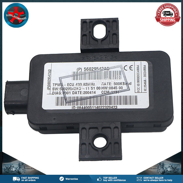 Tpms Control Module TPMS Control Module Replacement 68219832AC Tire Pressure Monitoring ...