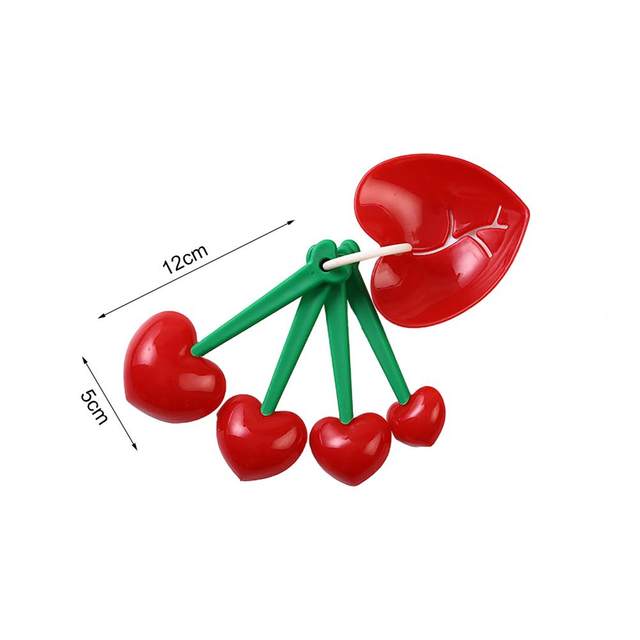 Mon Cherry Measuring Spoons and Egg Separator