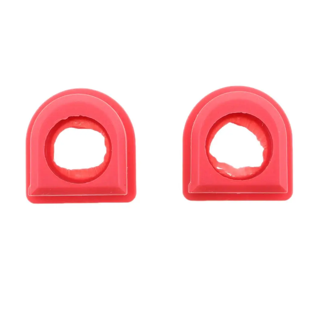 2 Pieces Battery Quick Connect/Disconnect Wire Harness Plug Waterproof Cap Red