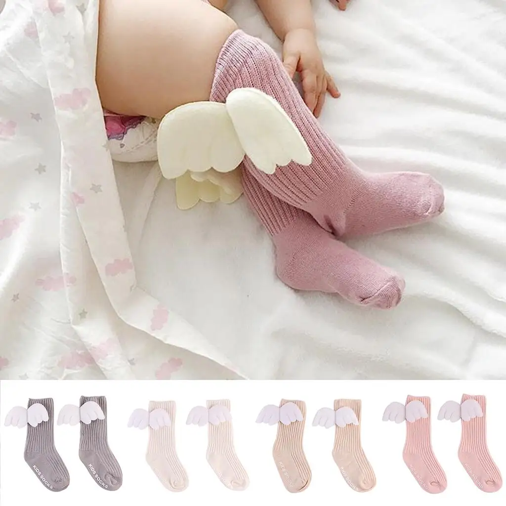 1 Pair Girls Boys Baby Cotton Socks Childrens Kids Lovely Designer