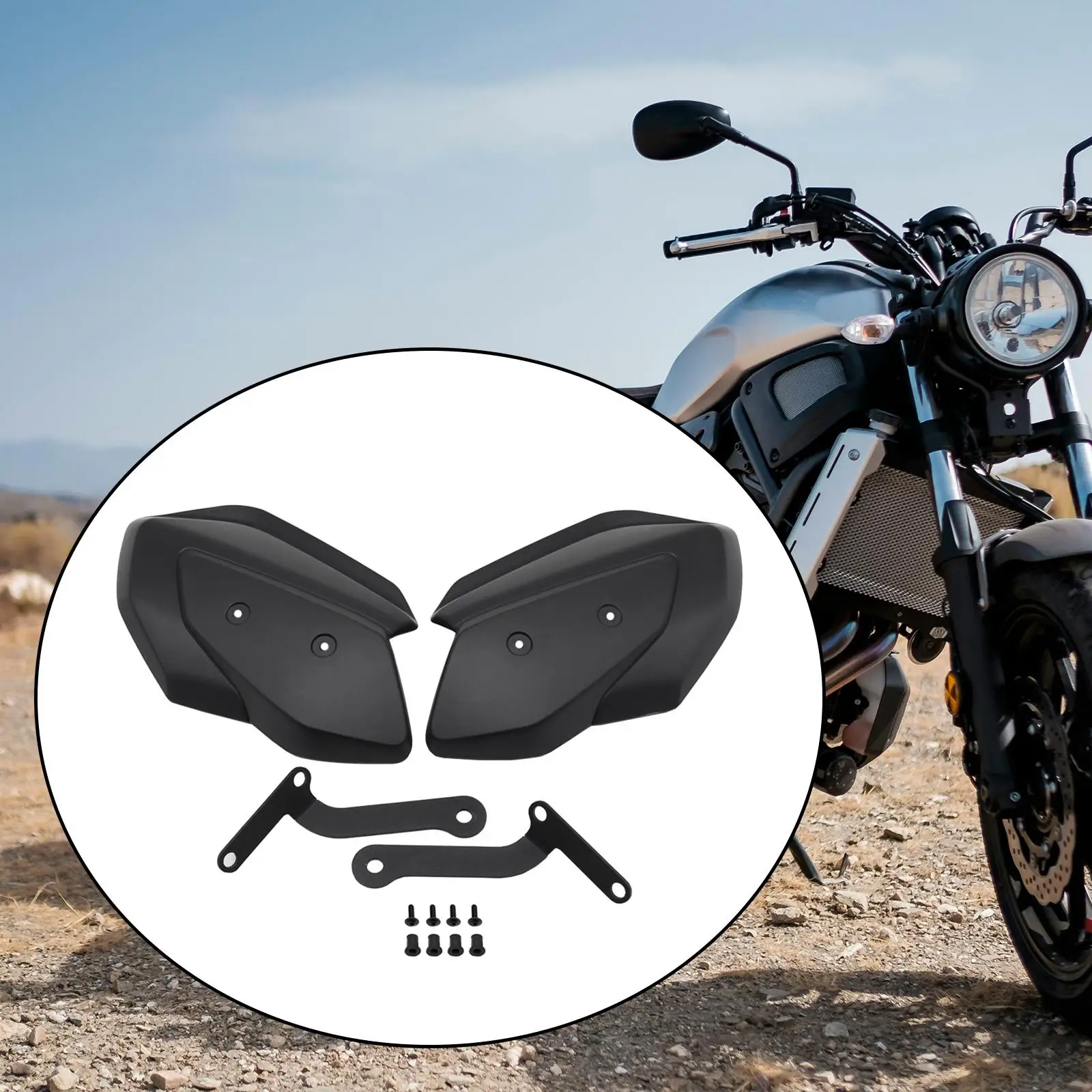 2 Pieces Motorcycle Handguards Handle Bar Guard Protector for Xmax 125