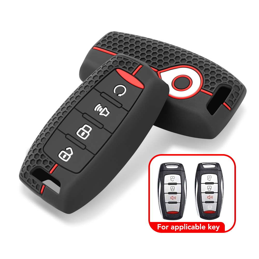 Silikon Fernbedienung Auto Schlüssel Fall Abdeckung Für Haval H6 2022 Poer H9 H1 H4 H7 H9 F5 F7 H2S Great Wall Poer Poer GWM Zubehör Schlüsselbund – Detail 2