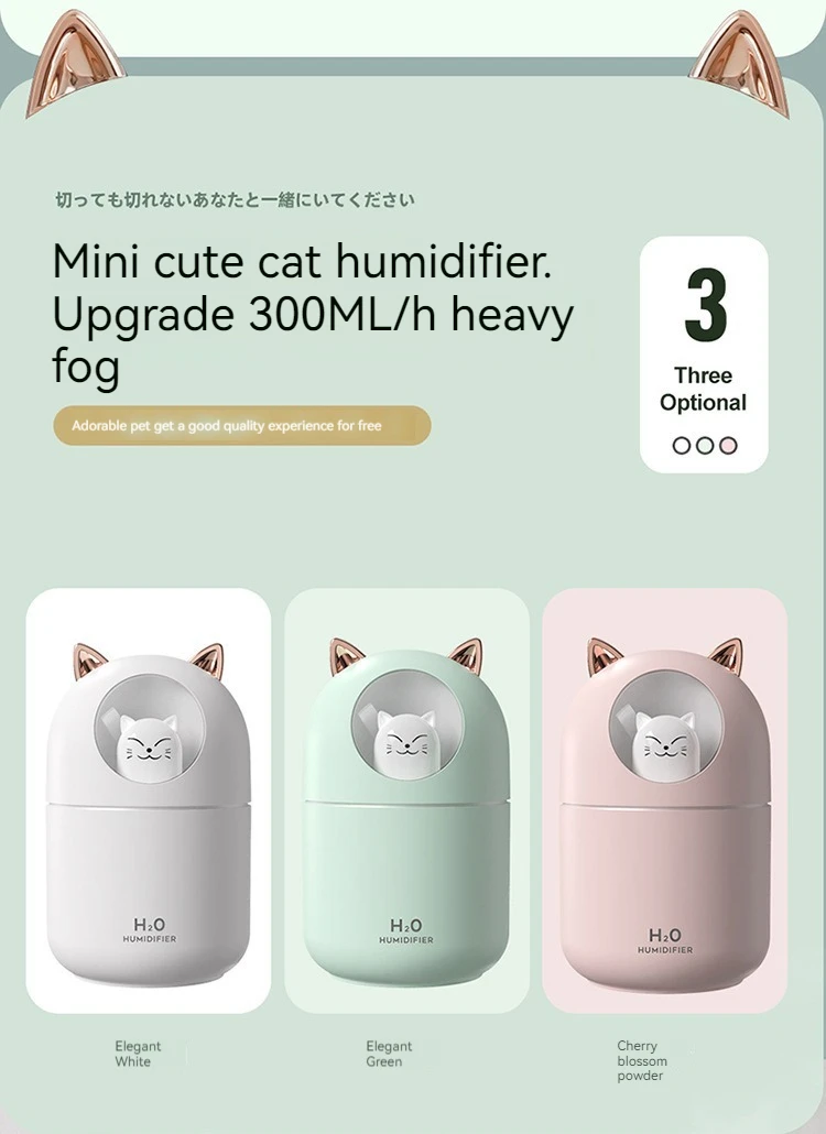 Title 1, Pet Humidifier USB home car mini water supply s...