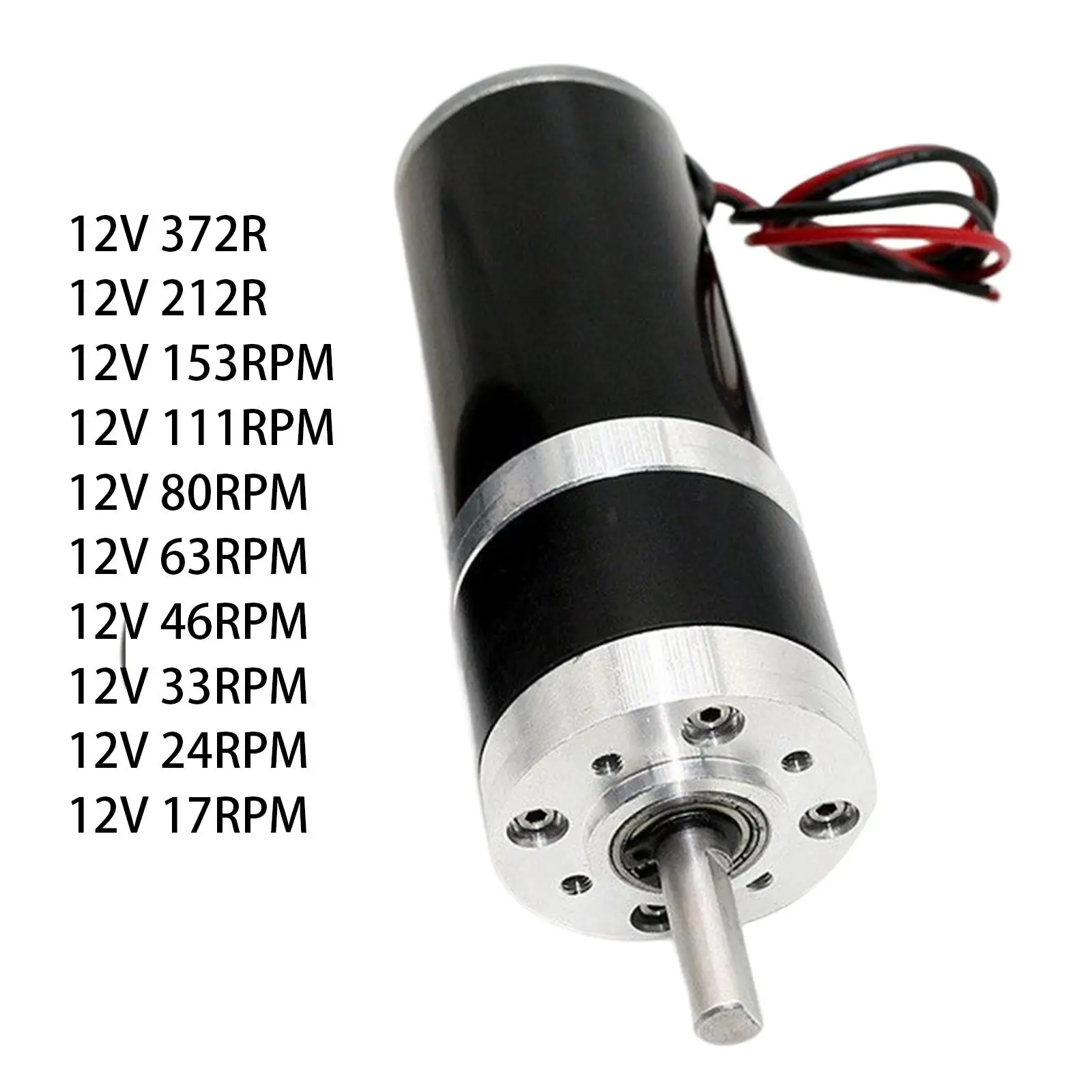 Geared Motor Micro Reversible Sturdy Motor Speed Reduction Geared Motor for Robot High Precision Measuring Instrument Car Parts
