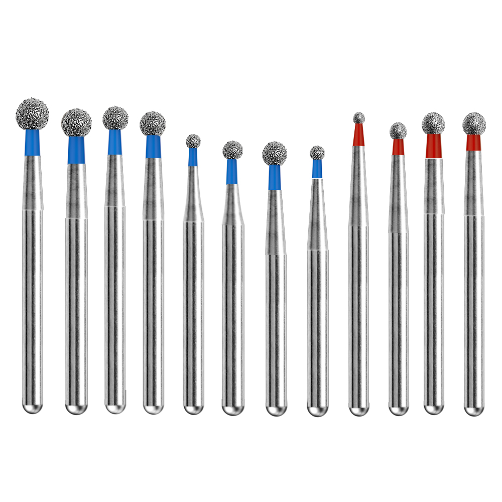 Best of BR Type Dental Diamond Burs Drill Ball Round Type FG 1.6mm For High Speed Handpiece Polishing Teeth Stainless Steel Reviews & Tips