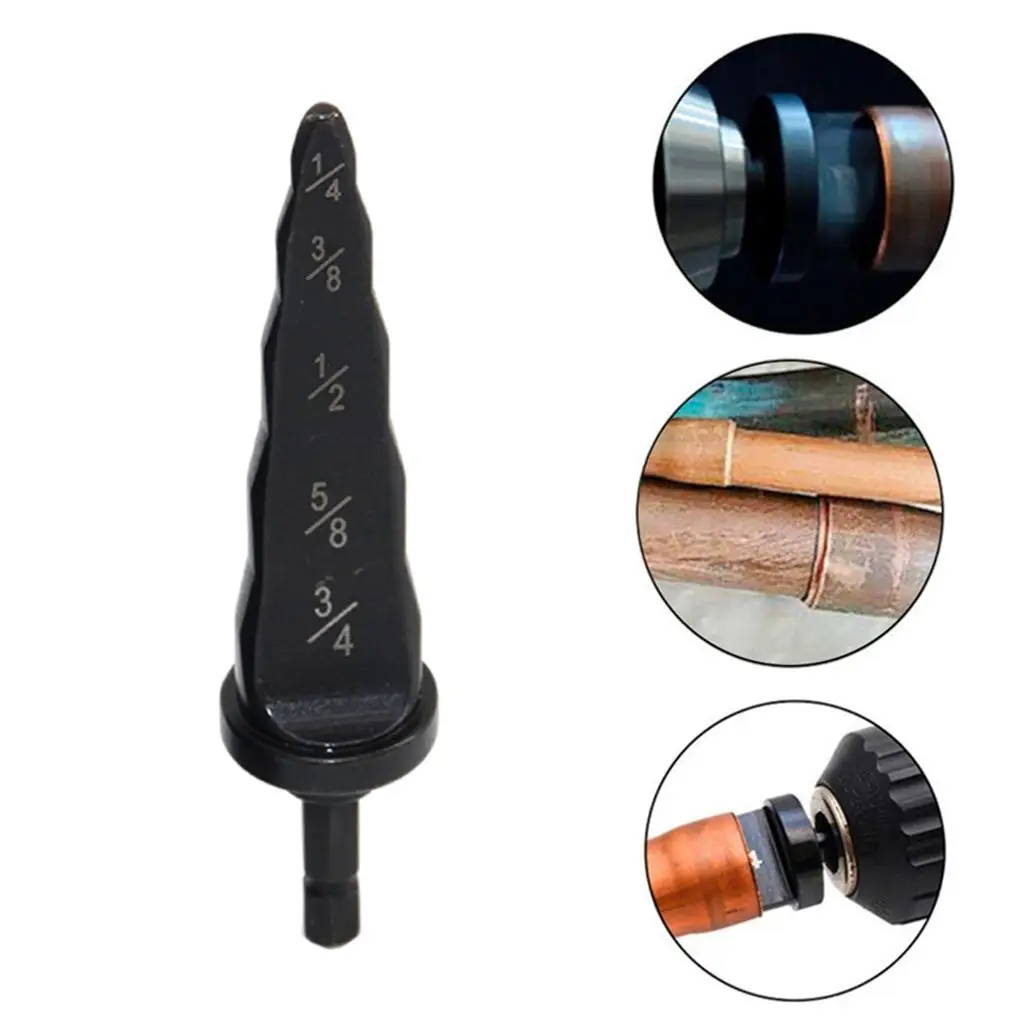 Drill Bit Air Conditioner Repairing Tool Universal Swaging Copper 1/4