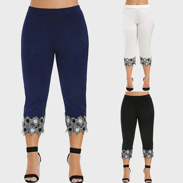 New In Leggings For Women Tummy Control Printed Yoga Fitness Leggings  Running Gym Stretch Sports Trousers