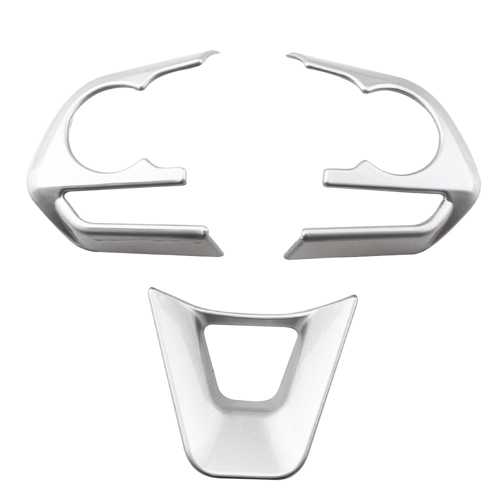 Auto Lenkrad Taste Panel Trim Pailletten für Toyota RAV4 RAV4 Corolla Avalon 2019 2020 Zubehör ABS – Detail 2