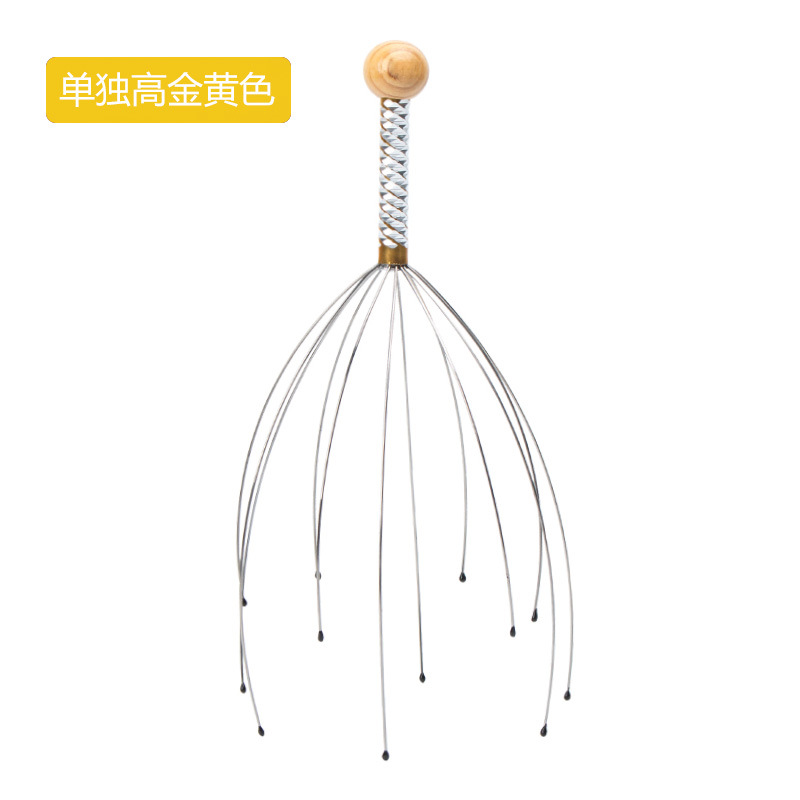 Best of Octopus Massager Scalp Massager Relaxation Body Massager Removing Muscle Tension Tiredness Metal Head Relax Massager Reviews & Tips - Image 6