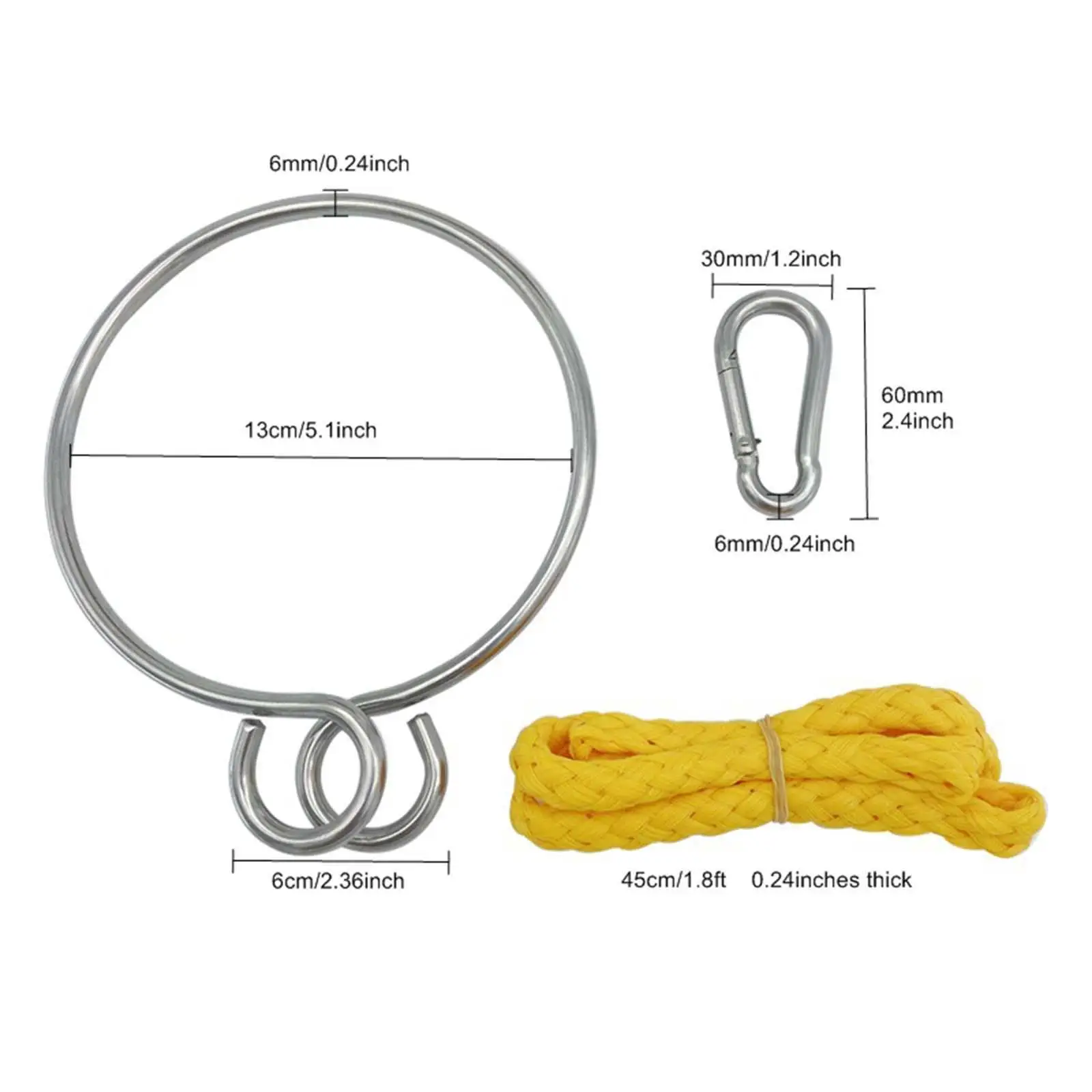 Anchor Retrieving System Ring and Rope High Performance for Boat Sailing