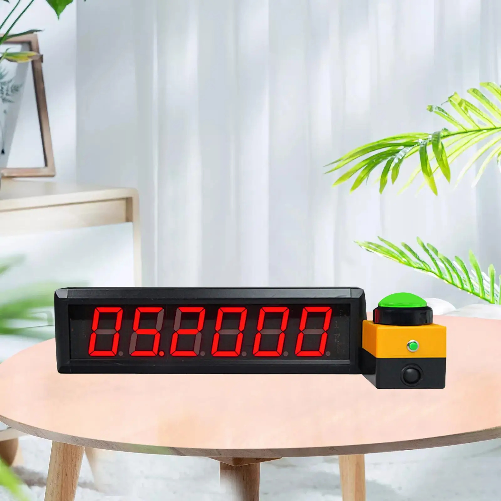 Digital Timer Compact Size LED Display for Home Promotional Activities Gym