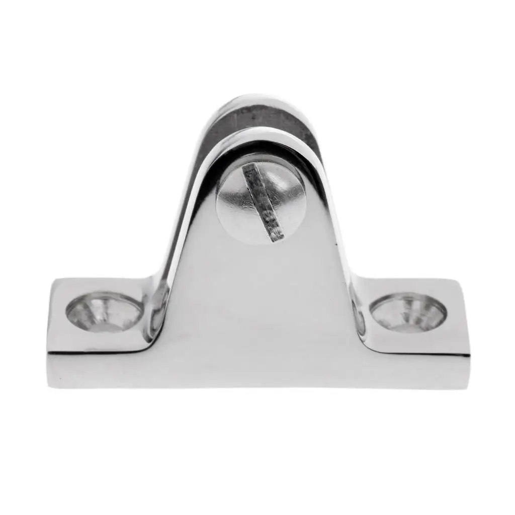  Angled Deck Hinge Mount Stainless Steel Fitting Hardware with 