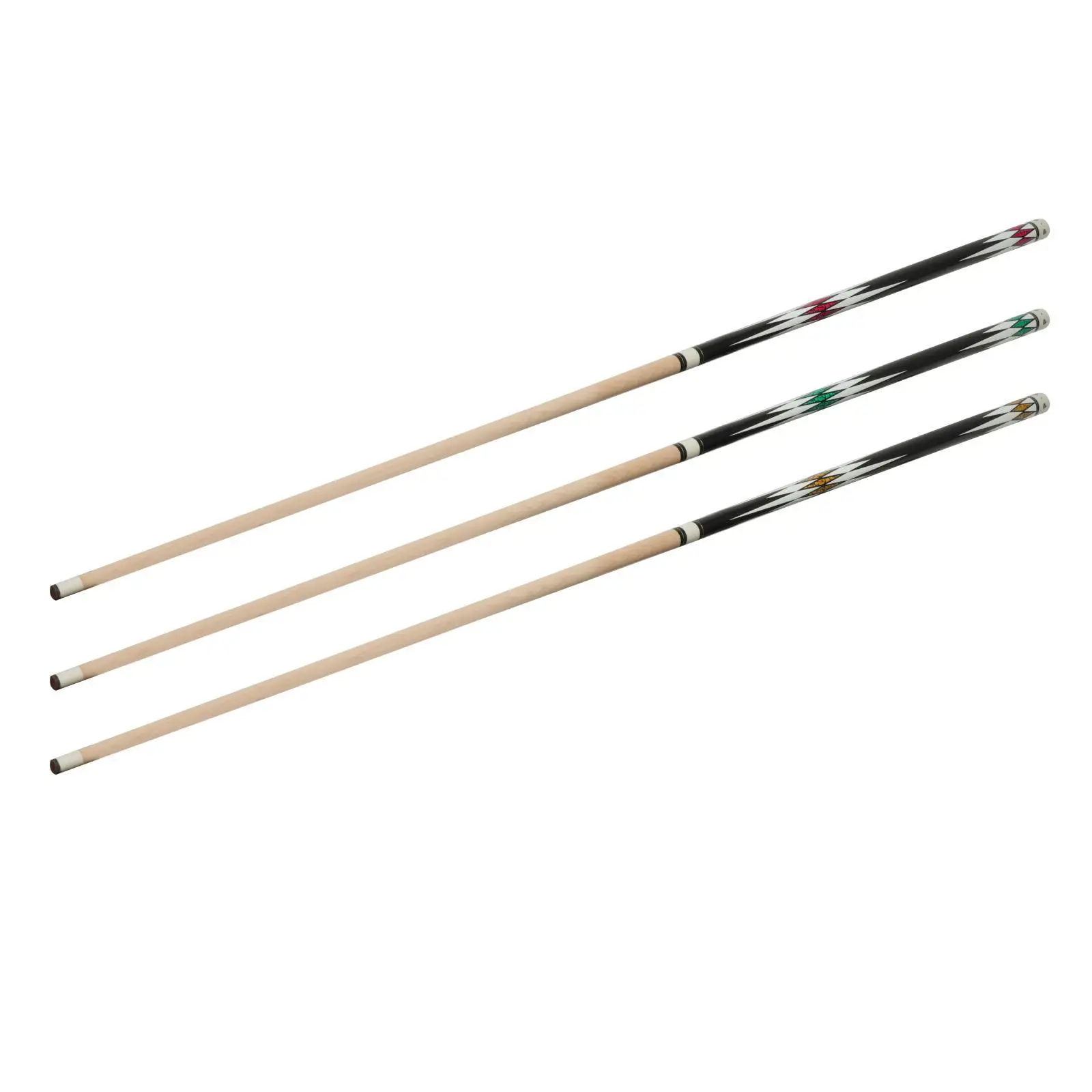 Pool Cue Sticks with Carrying Bag Two Section Full Size 57 inch British Snooker Cue Billiard Cue Sticks for Unisex Women Men