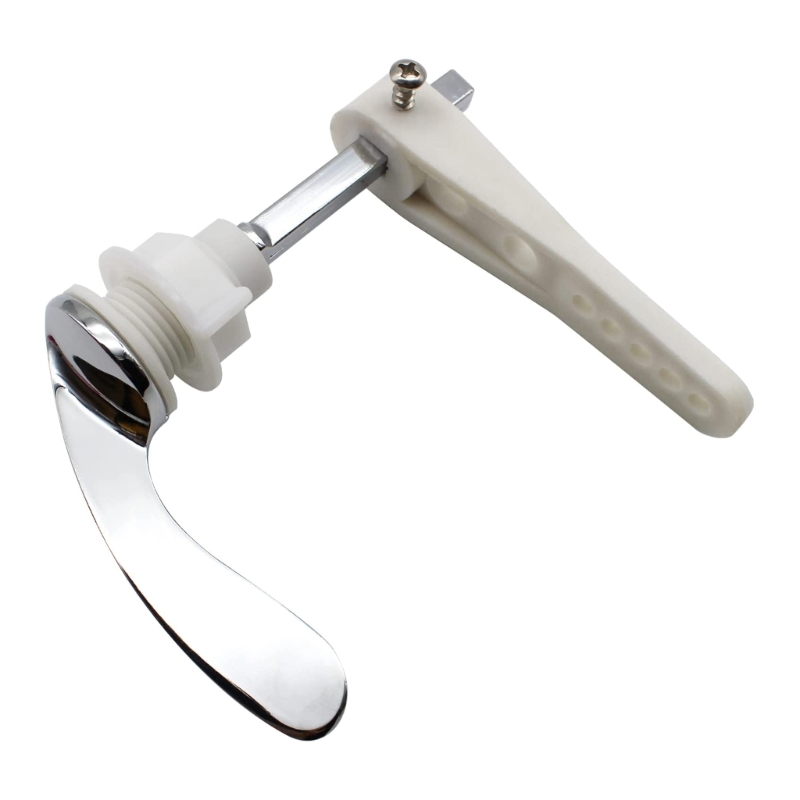 Description Picture 2 of itemMetal Cistern-Lever Handle for Toilet Wc-Cistern-Tank Toilet-Flush Handle Replacement Zinc-Alloy White Cistern Lever Dropship