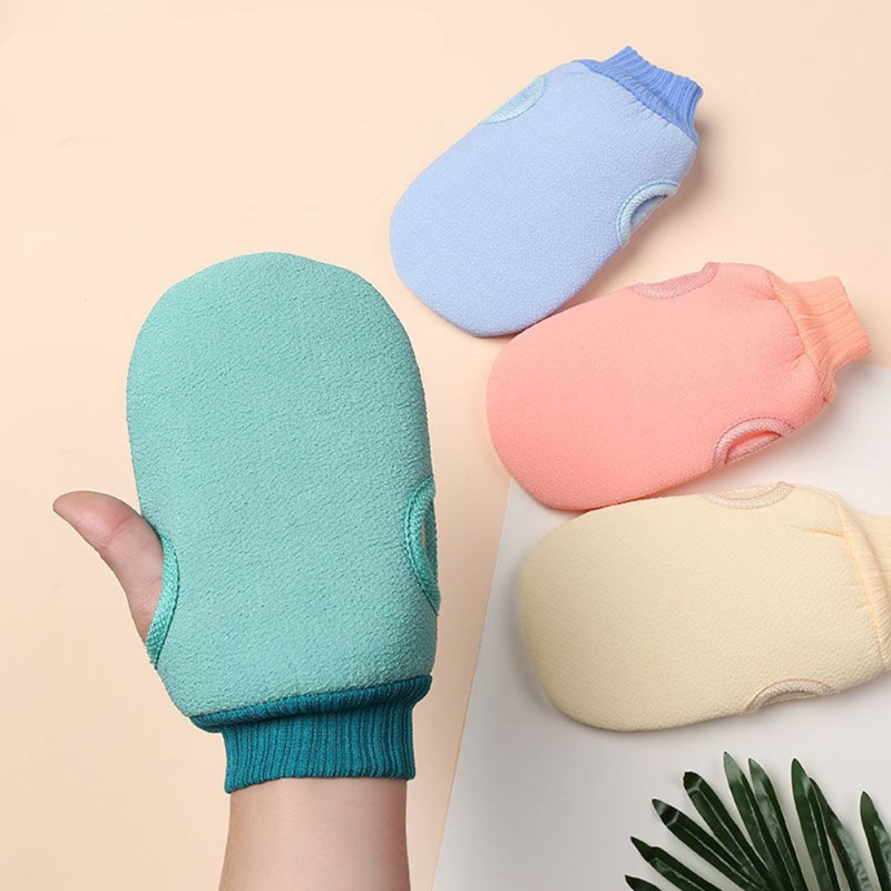 Best of 1pc Bath For Peeling Exfoliating Body Cleaning Scrub Mitt Rub Dead Skin Gloves For Shower Body Brush Towel SPA Foam Body Massage Reviews & Tips