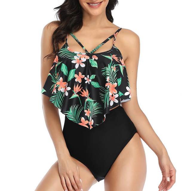 Conjunto de Bikini para mujer, ropa de playa impresionante, traje 