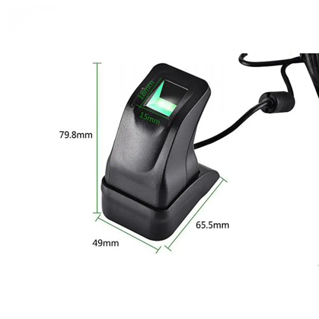 High-quality USB Connect Thumbprint  Reader Biometric Scanner for Computer PC Accessible for Any   Finger Capturing  Security