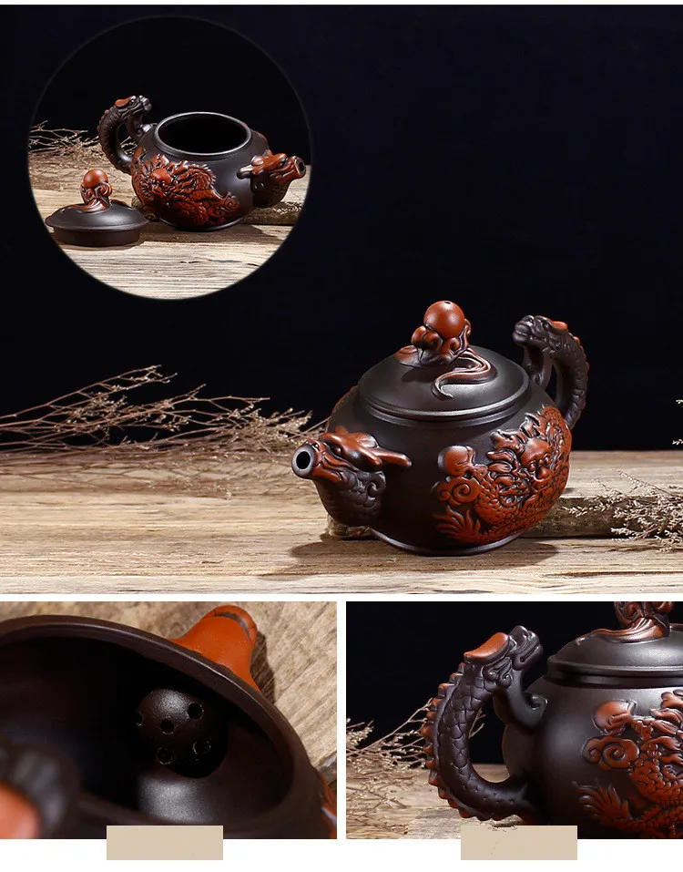 Dragon Tea Pot, Chaleira Criativa Kung Fu,