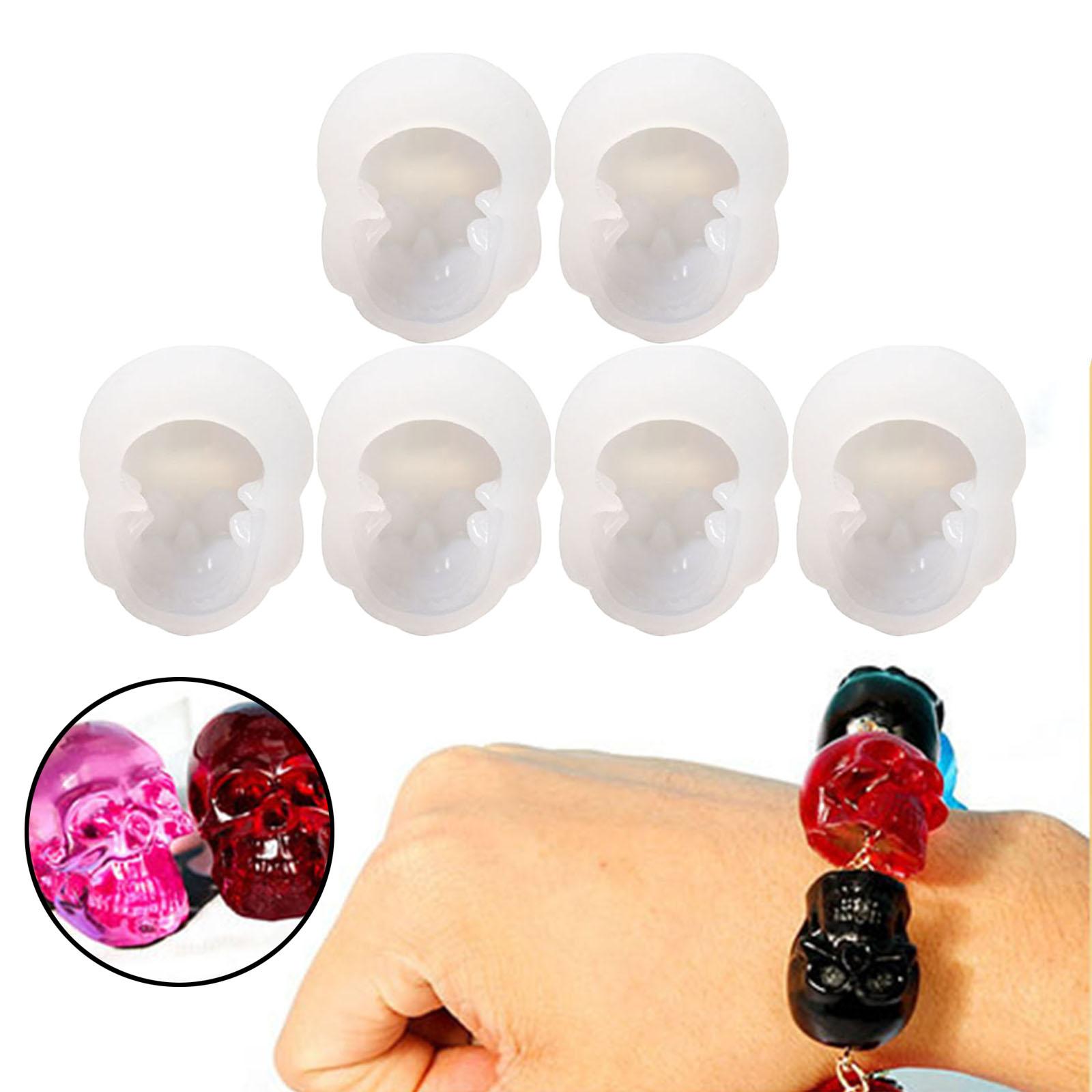 Skeleton Candle Molds Silicone Soap Mold DIY Skull Craft Jewelry Making