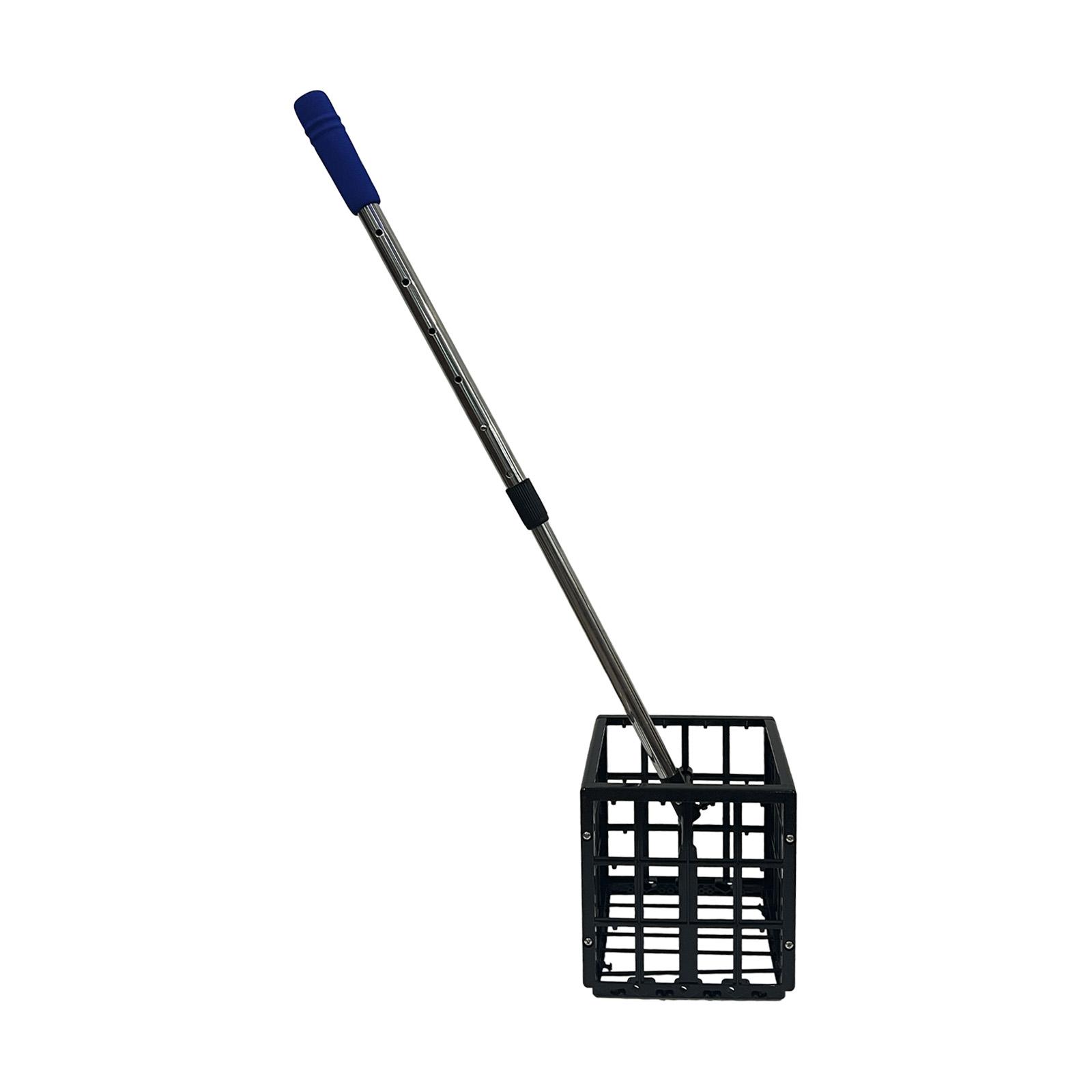 Telescopic Golf Ball Picker Retriever Accessories Lightweight Comfortable to Hold Picking Container for Daily Ball Picking Work