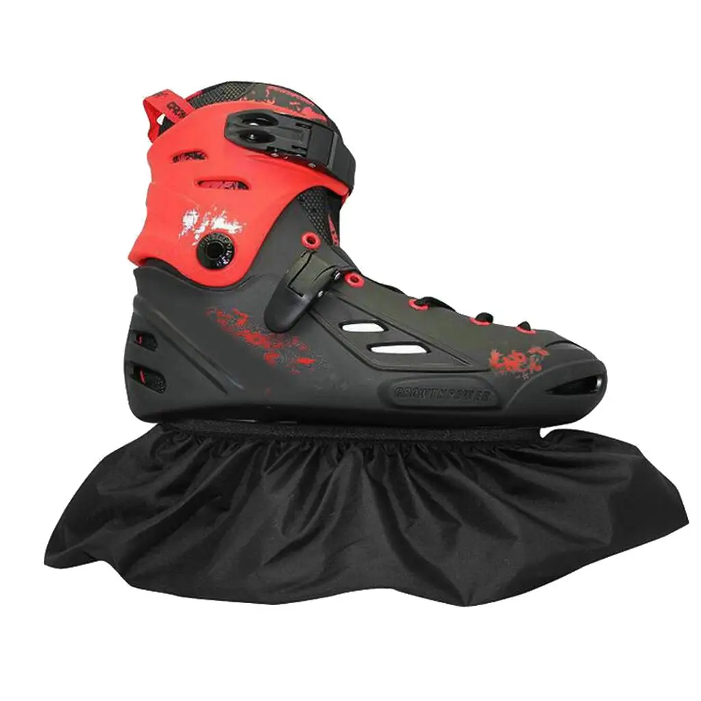 2pcs Black Durable Dust Cover 39 X 11.5cm Fits Most Ice Skate & Roller Skates Wheels