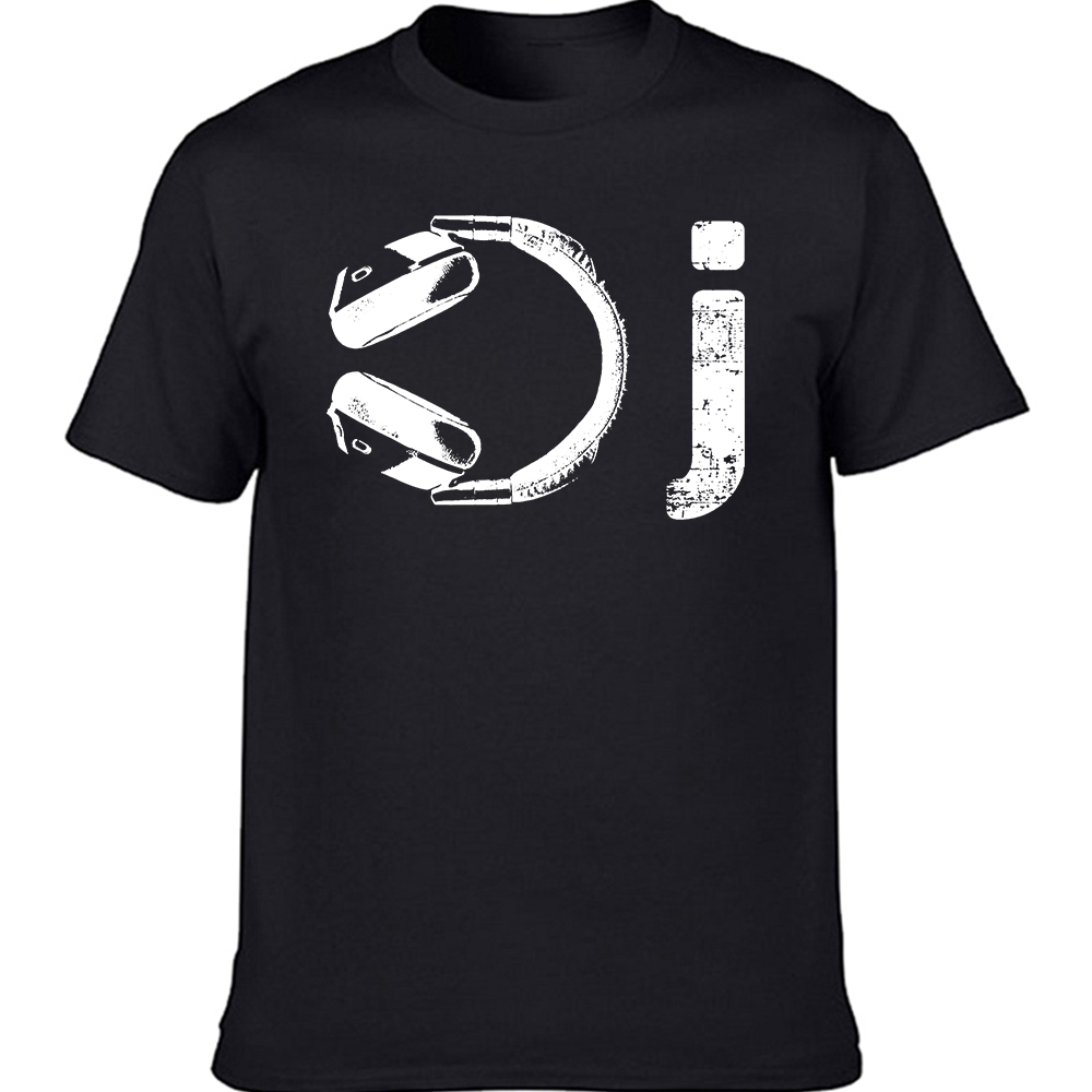 DJ-Kopfhörer I Heart Being A DJs Party T-Shirts Turntablist Grafik Baumwolle Streetwear Kurzarm Recorded Music Gifts T-Shirt – Detail 2