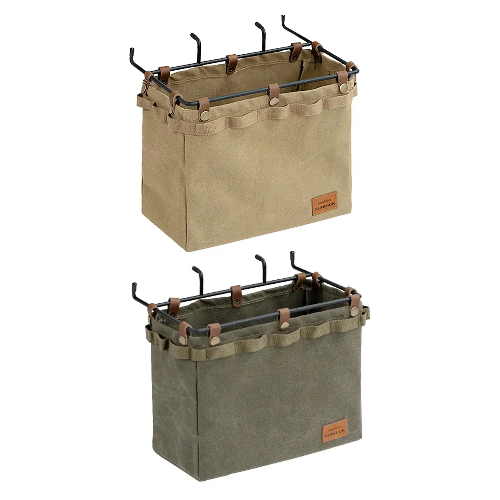 Camping Storage Bag Hanging Side Bag Organizer Pouch Basket for Garden Chair