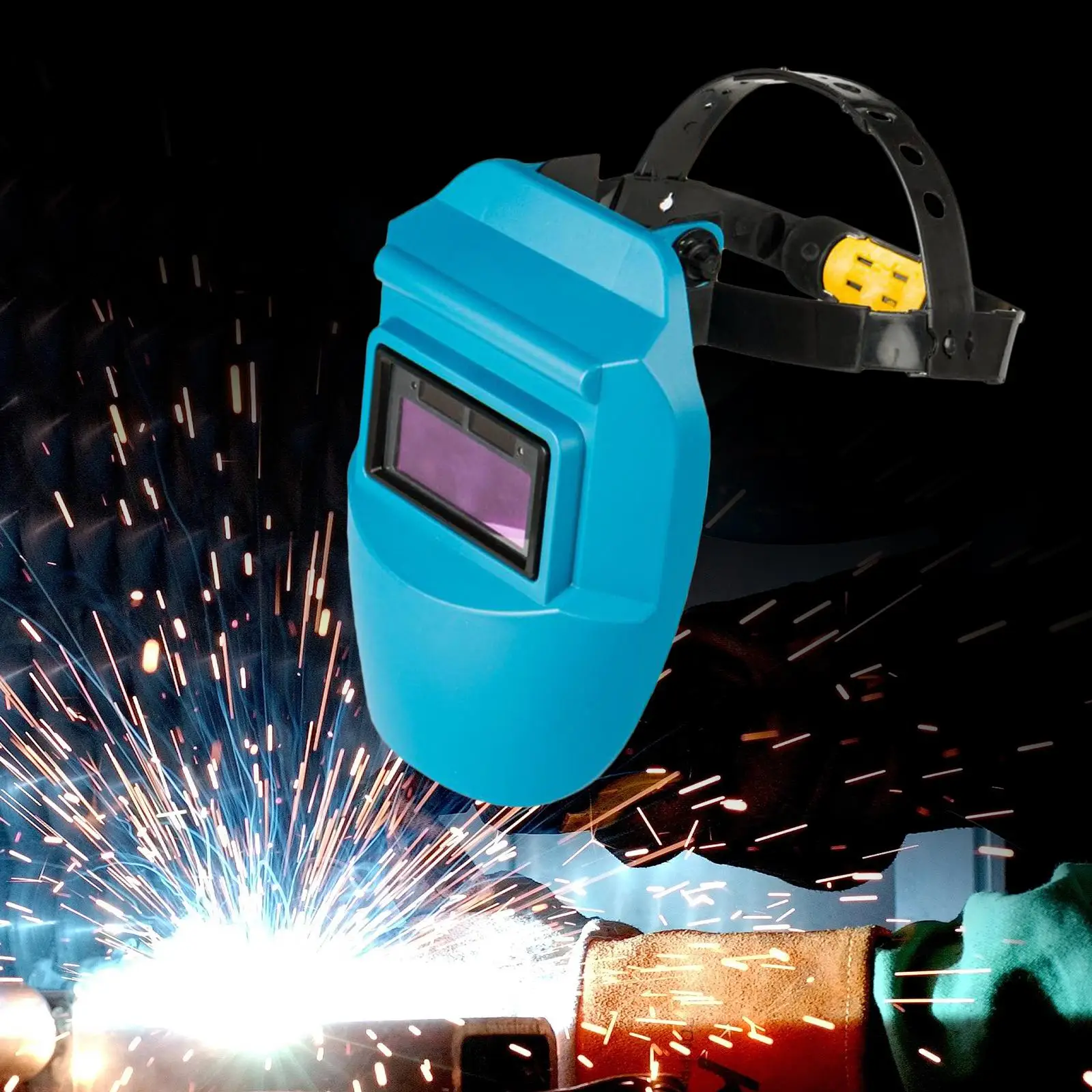 Solar Power Auto Darkening Welding Helmet Welding Lens Eyes Mask Professional Welder Hood Welder Glasses for TIG Mig ARC Welding