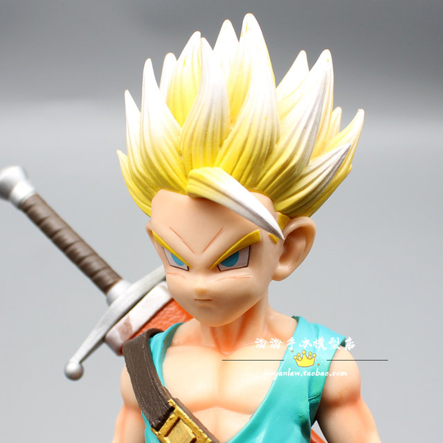 Filho Gohan Trunks Goten Figuras De Ação Anime Bonecos De Bola De Dragão  Brinquedos - Escorrega o Preço