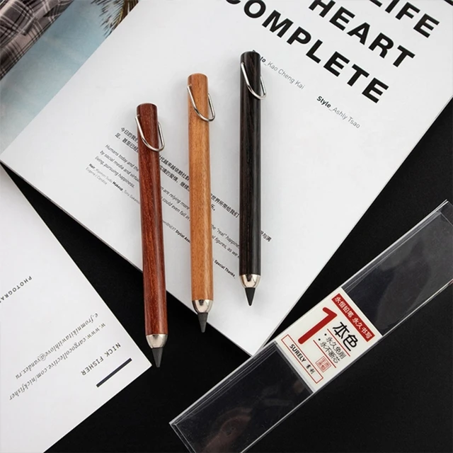 Penna eterna penna ricaricabile senza inchiostro con anello in metallo  senza affilatura matita per schizzi per bambini studente che scrive disegno  K1KF - AliExpress