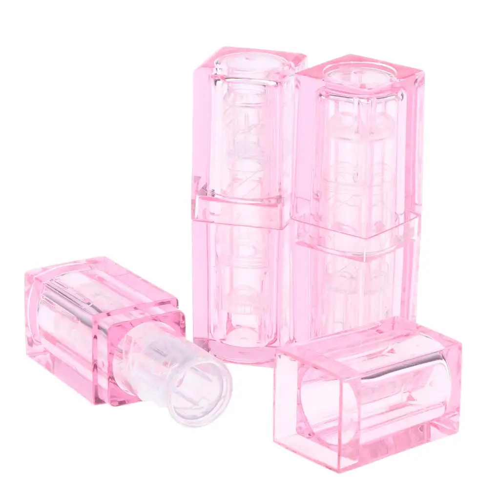 Pack Of 3 DIY Empty Lip Balm Tubes Bottom Twist Containers