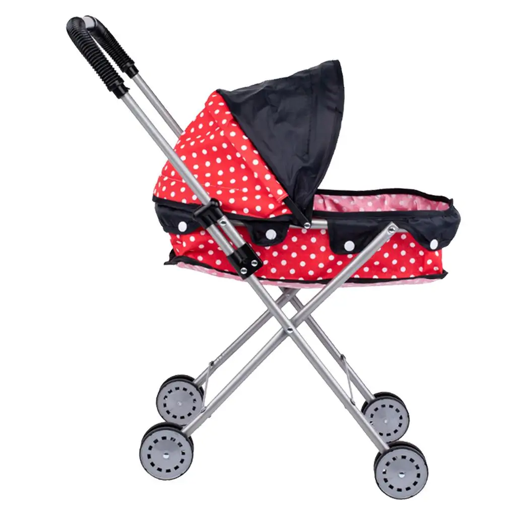 Doll Carriage Stroller Trolley for 18 inch  Dolls Accessories