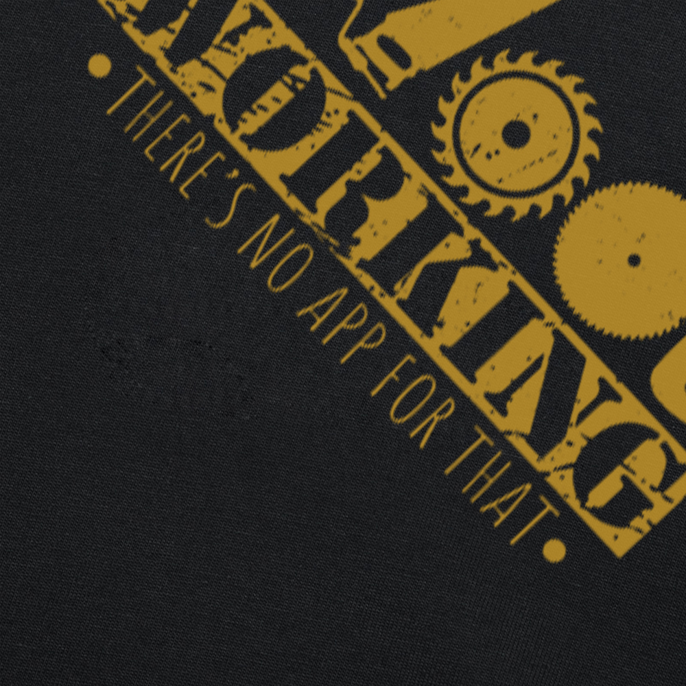 Lustige Zimmerei Auftragnehmer Holzbearbeitung Werkzeuge Holz Arbeiter Humor Heimwerker T Shirts Grafik Baumwolle Streetwear Kurzarm T-shirt – Detail 5