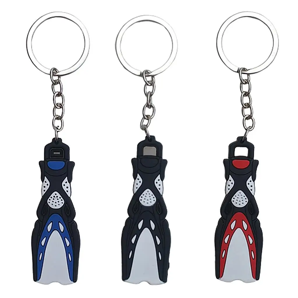 3x Novelty Scuba  Key Chains  for Boat Surfing Sailing Handbag