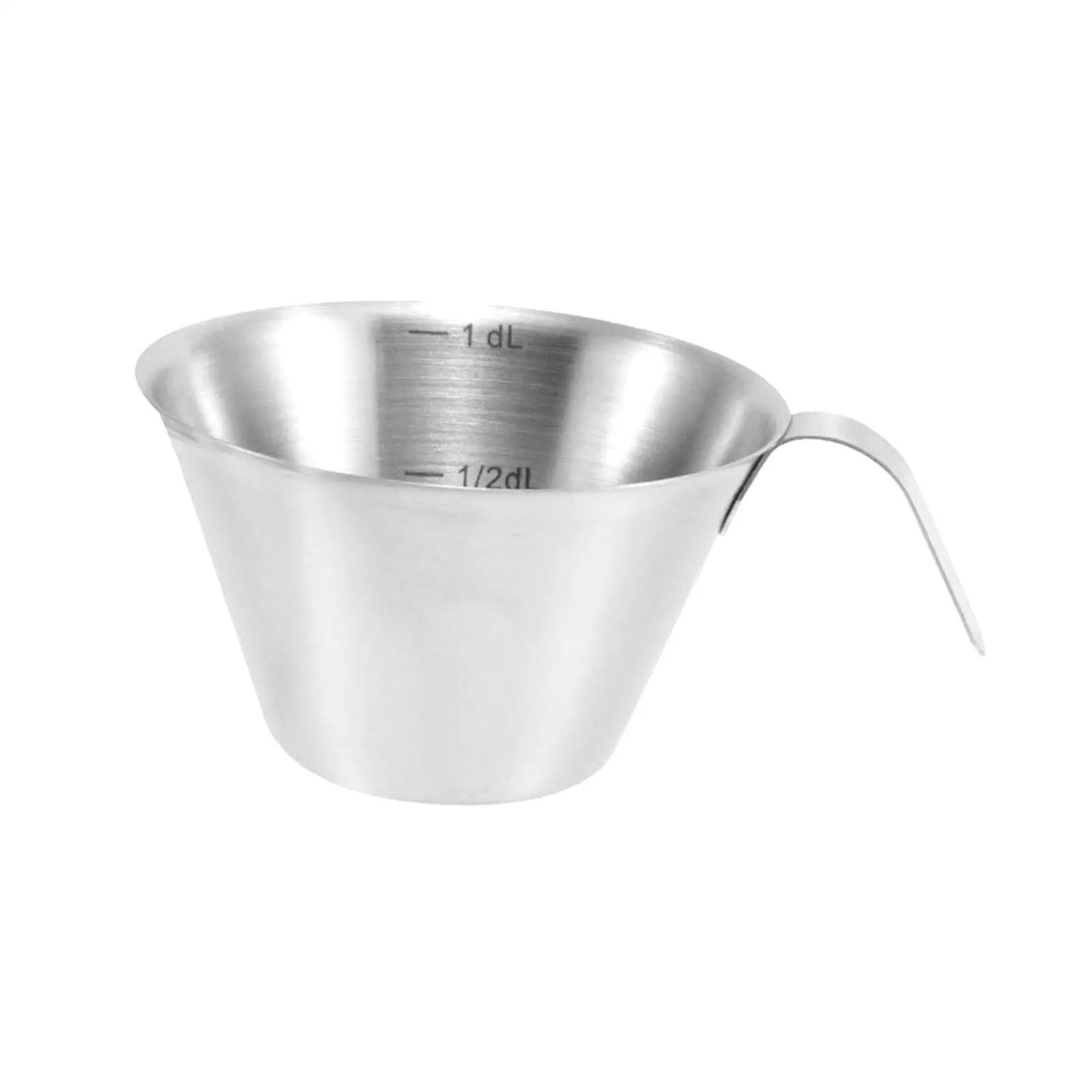 Stainless Steel Coffee Measuring Cup Pouring Cup Portable Espresso Accessories Mini Measuring Cup for Cooking Bar Tea Barista