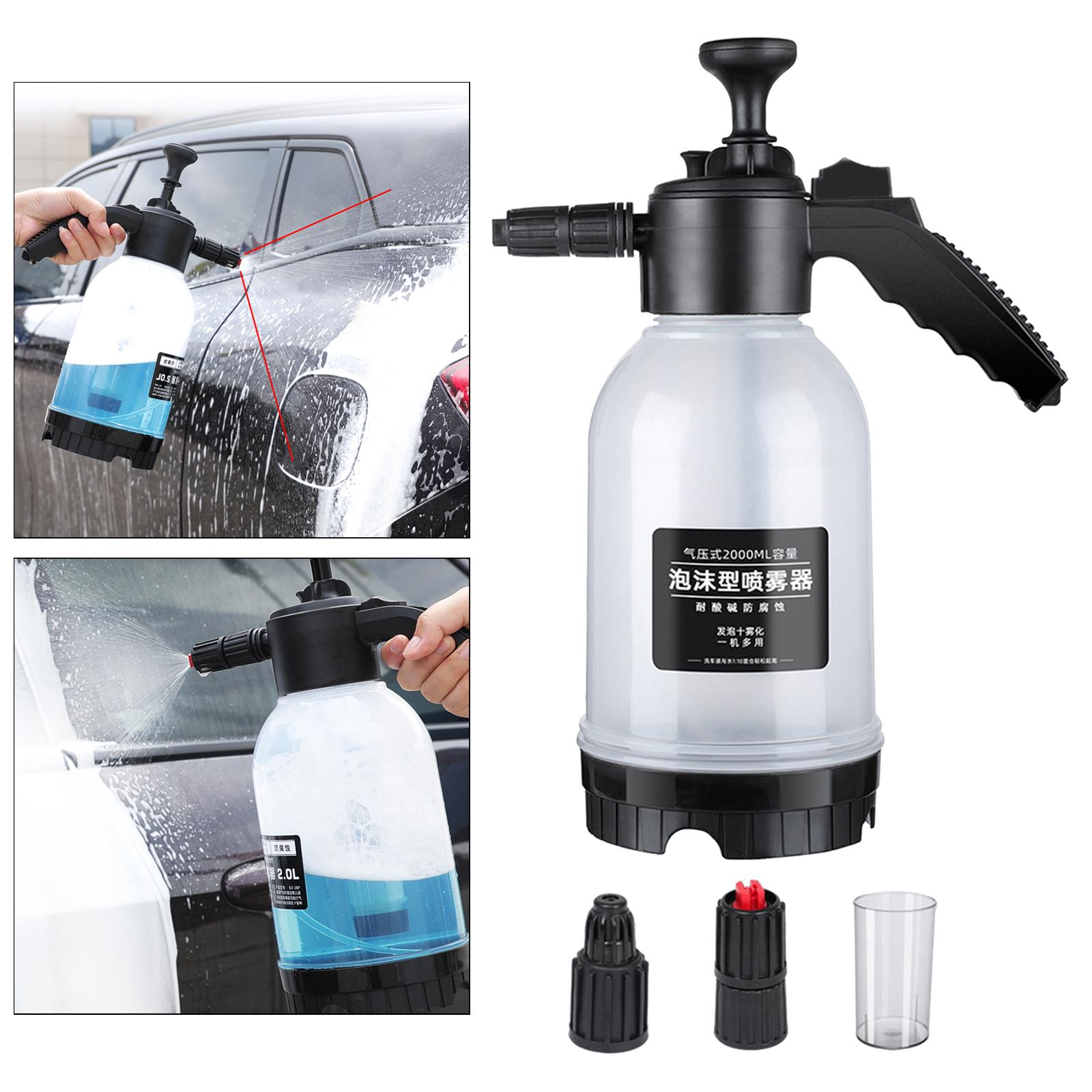 Car Water Sprayer Hand Pressurized Foam Washing Sprayer for Garden Care