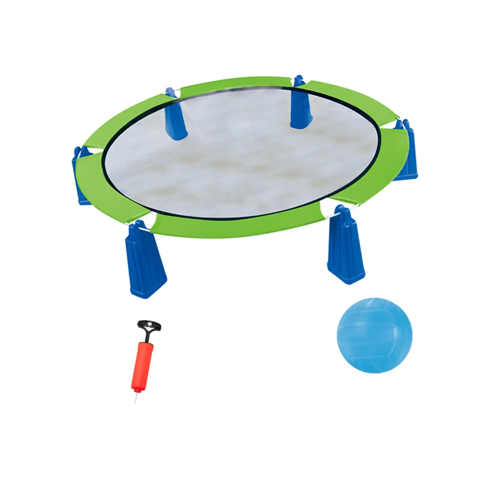 Outdoor Beach Ball with Ball Net Bouncing Ball Team Sports for Beach Lawn