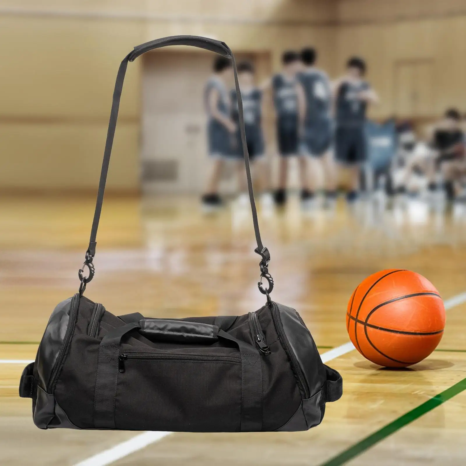Basketball Bag Backpack Large Capacity Lightweight for Adult Wear Resistant Soccer Backpack Handbag Sports Gym Bag for Swimming