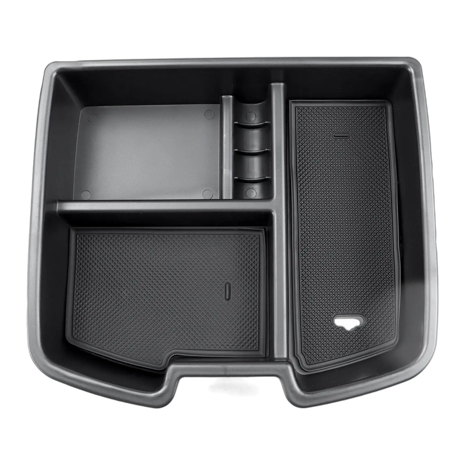 Center Console Armrest Storage Box Organizer Dividers Secondary for   1500 2500 3500 Replace Accessories Part