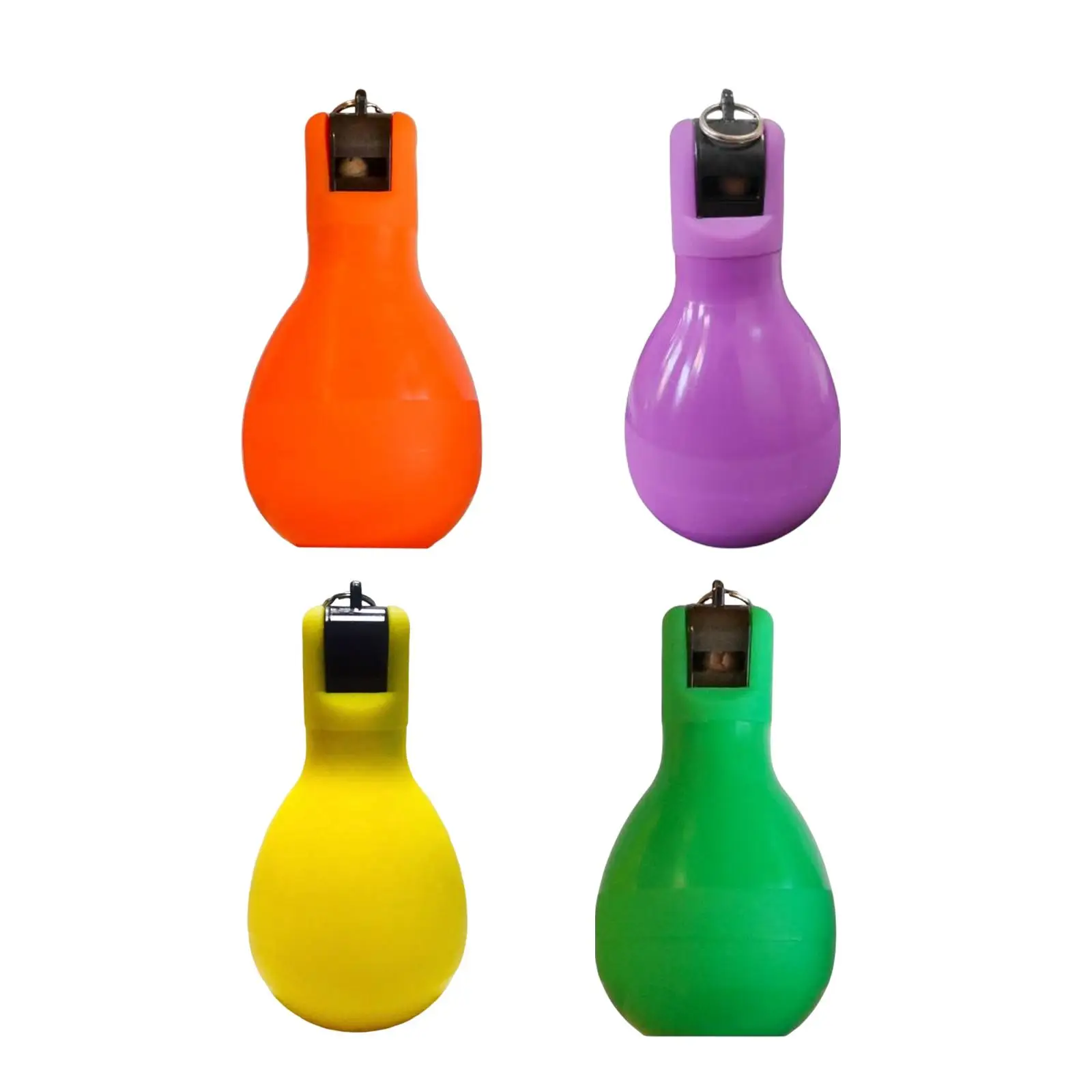 Training Whistle Portable Sports PVC Hand Squeeze Whistles for Referee
