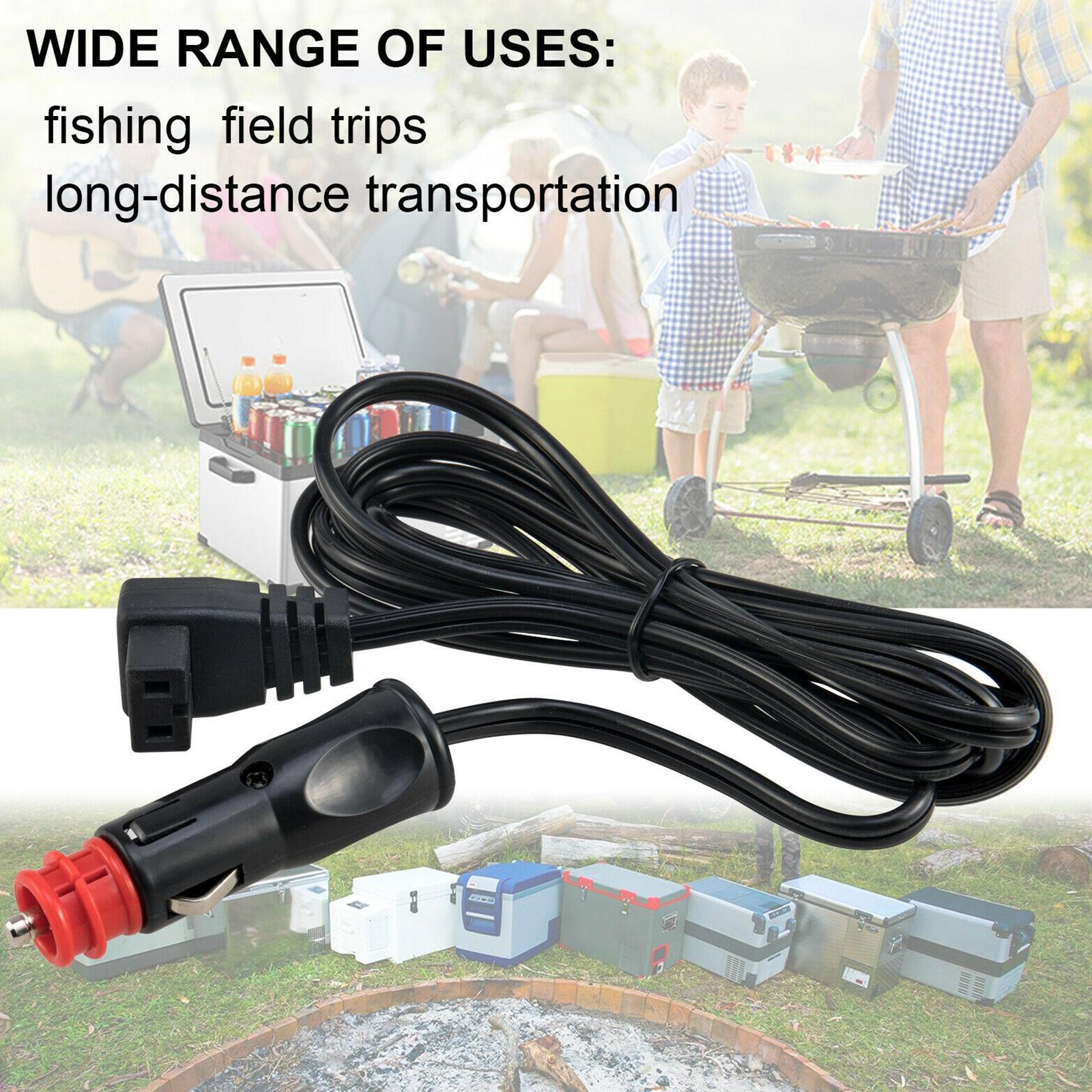 Car Fridge Power Adapter 2M  Plug Extension Power Cable