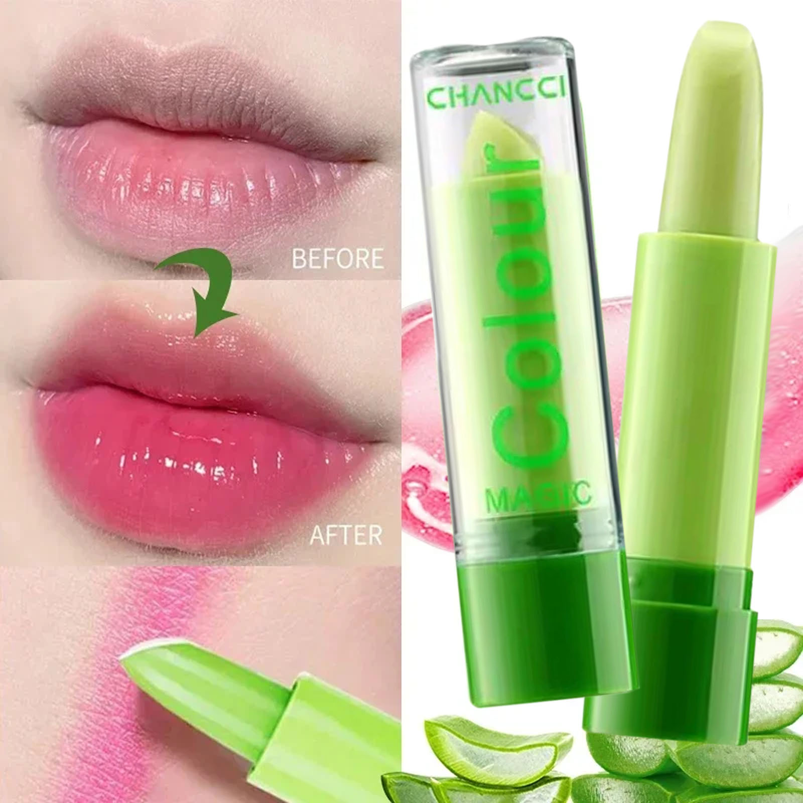 Best of Aloe Vera Moisturizing Lip Balm Temperature Color Change Lipstick Long Lasting Waterproof Nourishing Lip Korean Makeup Cosmetics Reviews & Tips