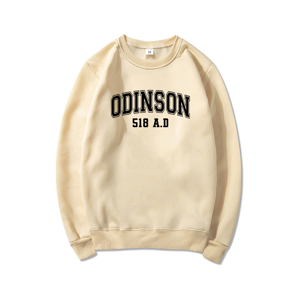 Odinson 518 ad unissex crewneck moletom super-herói