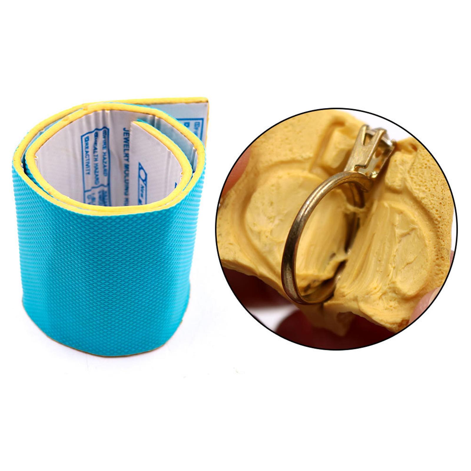 Rubber Jewelry Compression Molding Tape Jewelry Tools DIY Wax Injection Molding Film Inverted Mold Blue Jewellery Molding Tape