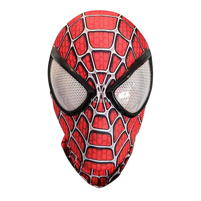 スパイダーマン サムライミ版マスク スパイダーマン】新品 3D シェル