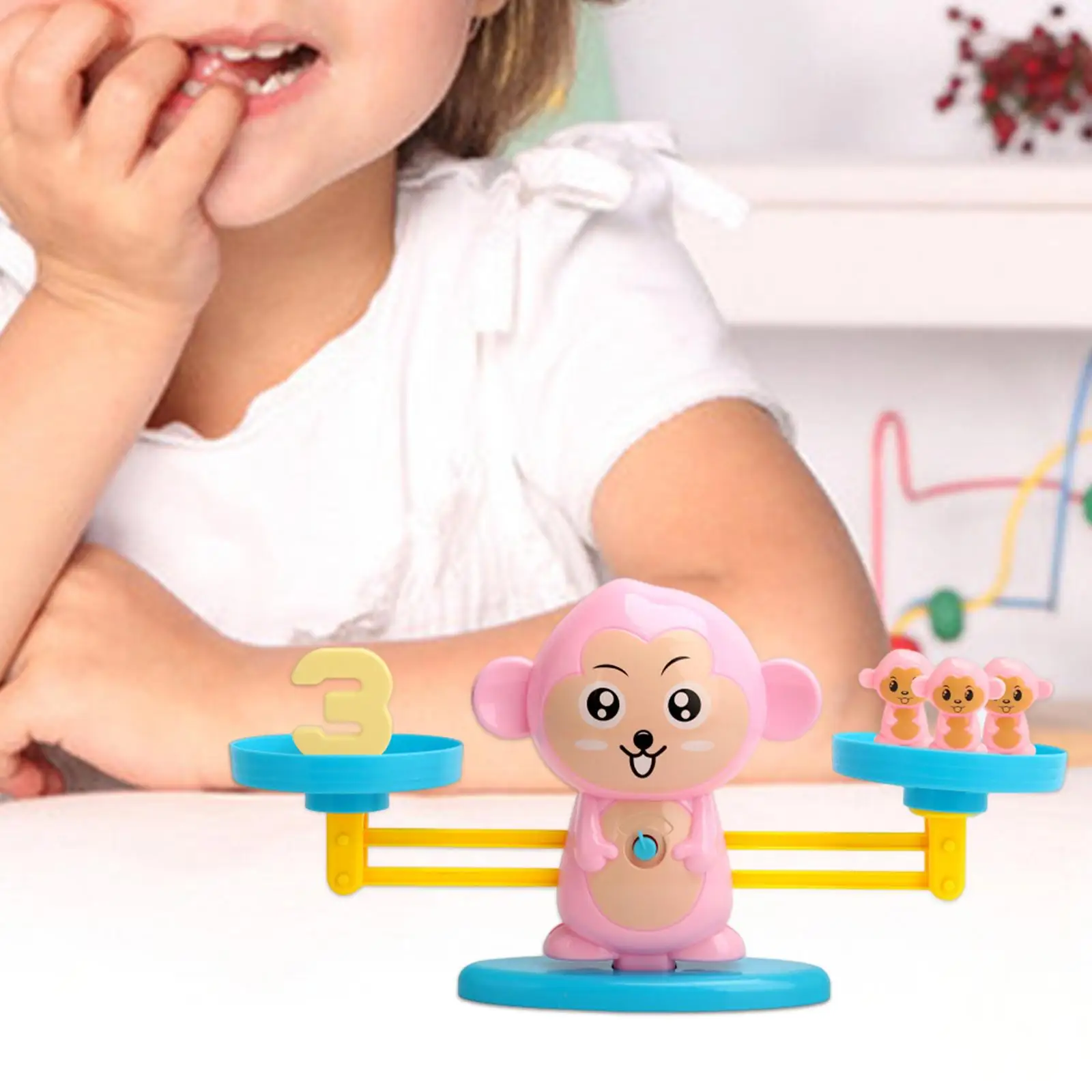 Balance Game Toy Toddler Educational Toys Children`s Birthday Gifts Balance Counting games Preschool Kids Boy Girl